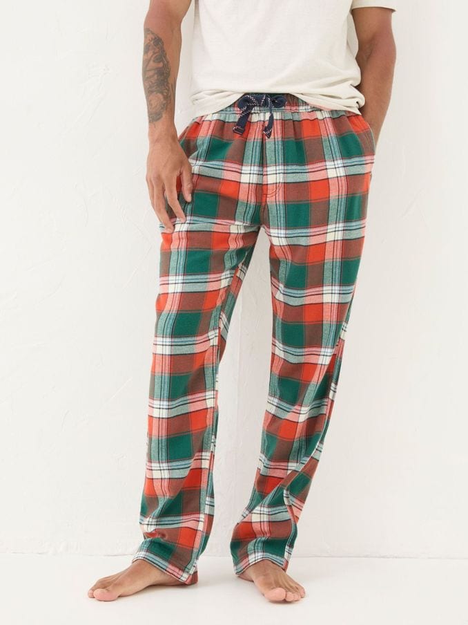 Buy Men s Pyjamas Orange Online Fatface UK