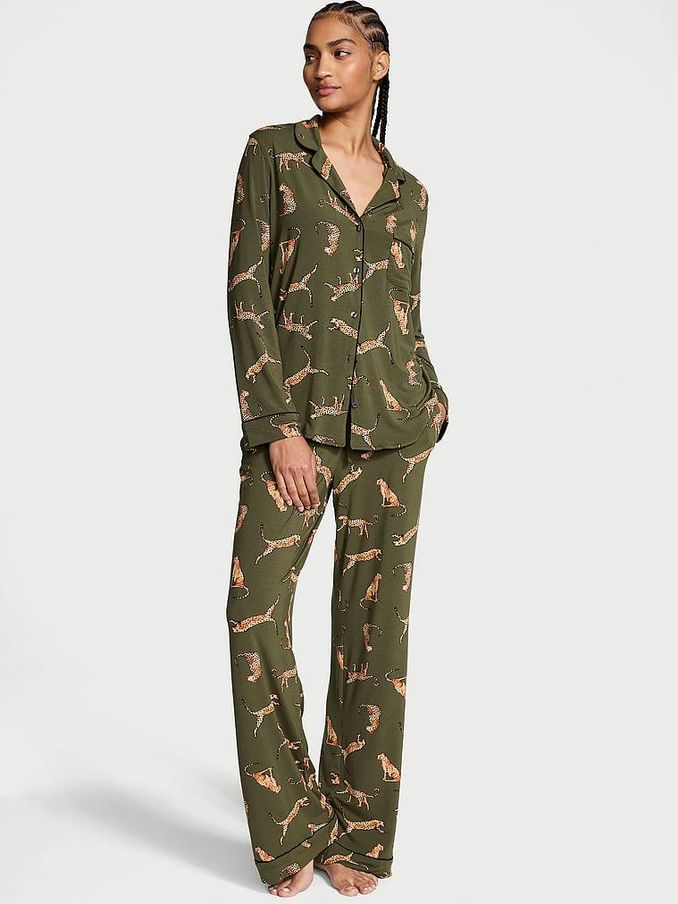 Leopard pajamas victoria's secret online