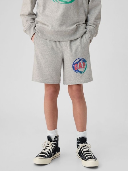 Grey Logo Graphic Pull On Shorts (4-13yrs) (B83713) | £12