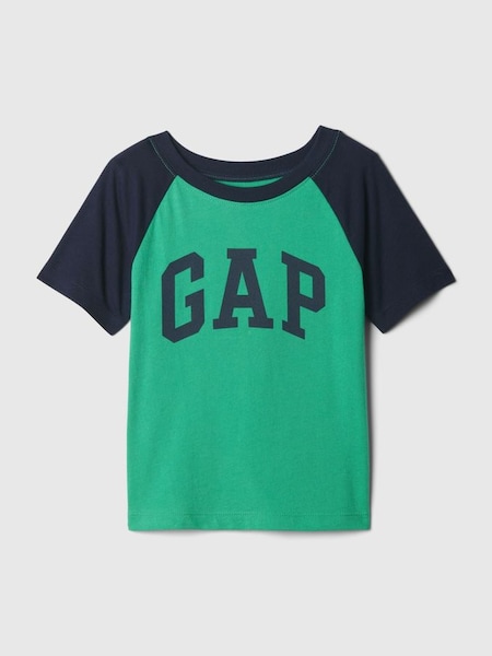 Green Cotton Logo Short Sleeve Baby T-Shirt (Newborn-5yrs) (B86509) | £8