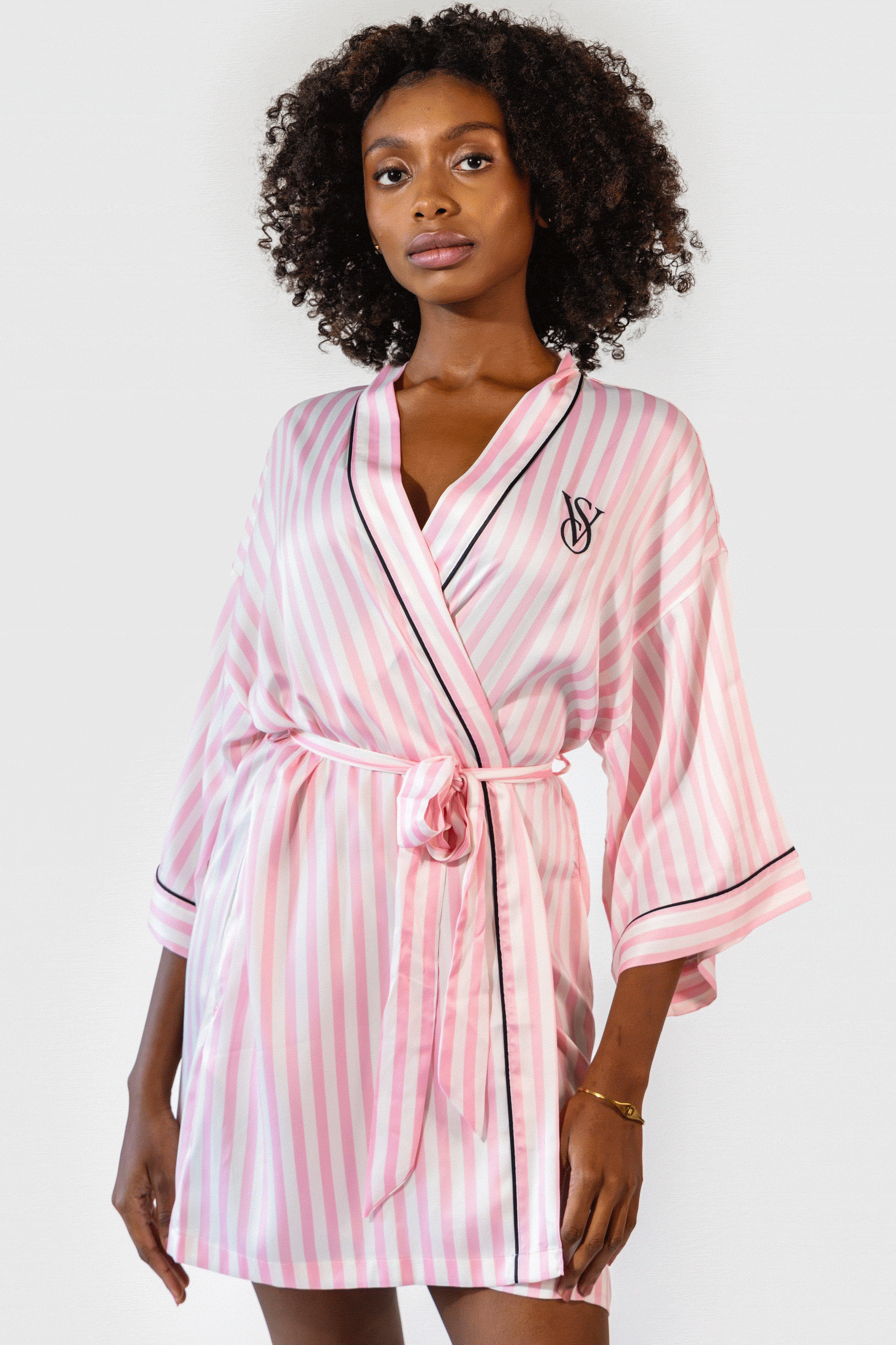 Silk shower robe clearance