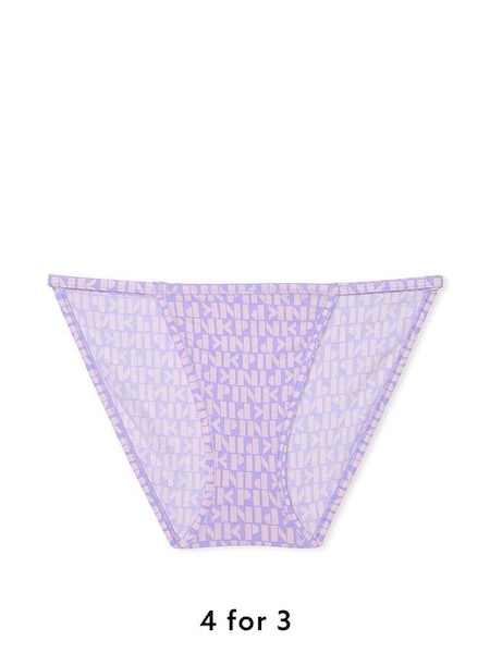 Purple Cloud Logo Cotton String Bikini Knickers (B87814) | £9