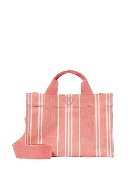 Passion Pink Canvas Mini Tote Bag (B96090) | £20