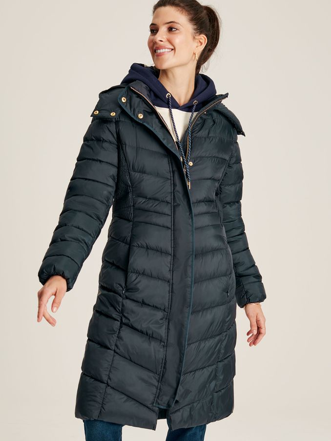 Joules hawksfield quilted 2025 jacket navy