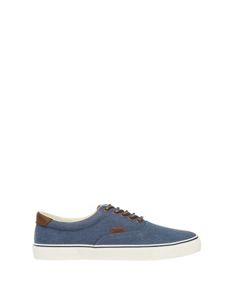 Blue Deck Cupsole Canvas Shoes (C36930) | £24