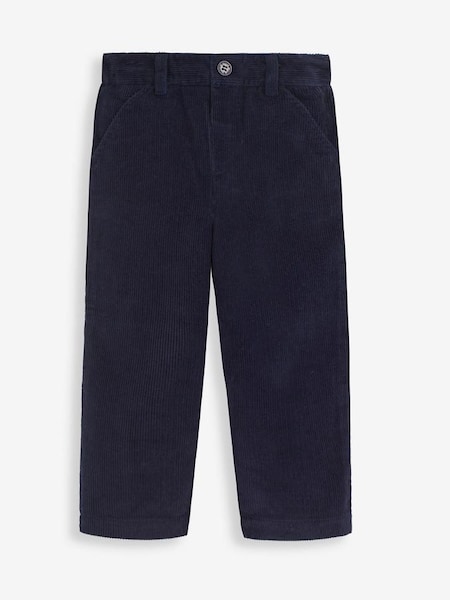 Navy Classic Cord Trousers (C39169) | £21