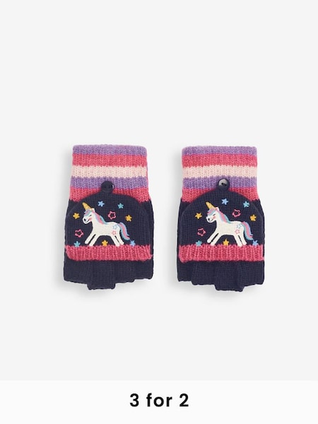 Unicorn Embroidered Gloves in Unicorn (C43948) | £15.50