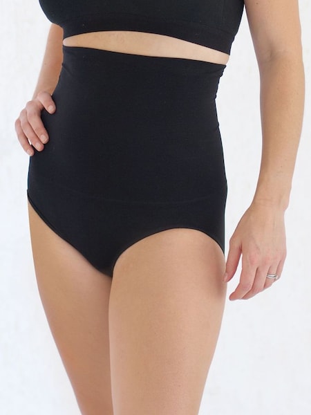 High Waisted Postnatal Support Pants in Black (C58249) | £18