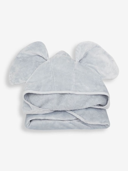 Elephant Hooded Towel in Grey (C68166) | £19