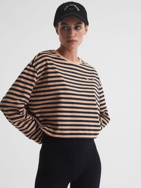 The Upside Striped T-Shirt in Stripe (C72512) | £58