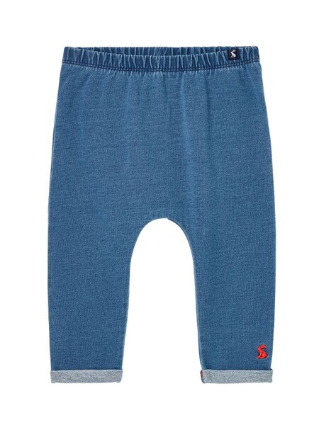 Joules Blue Grove Denim Seamless Trousers (D02595) | £4