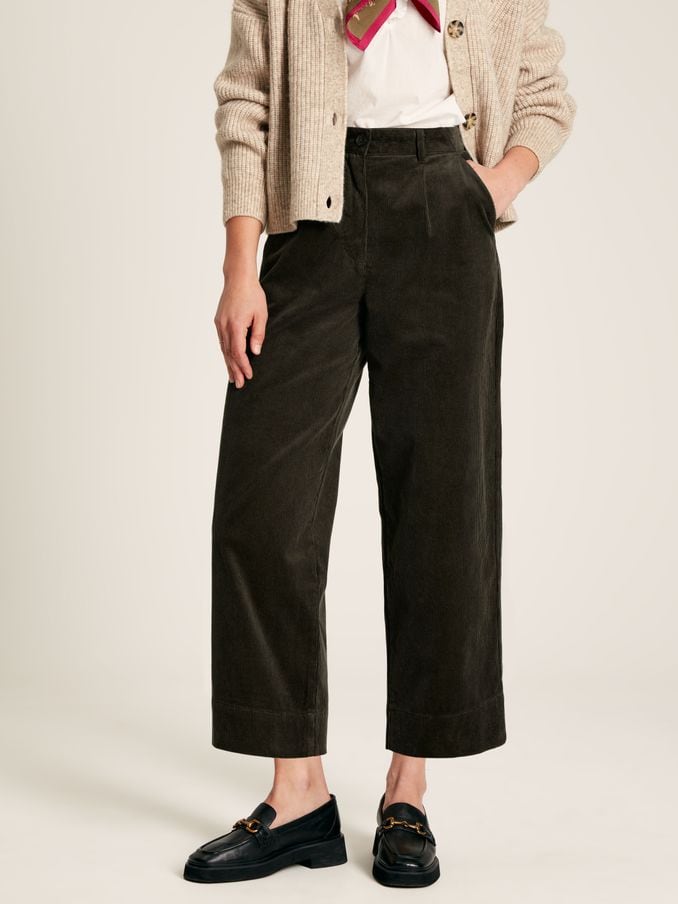 Women s Trousers Straight Cropped Wide Leg Joules