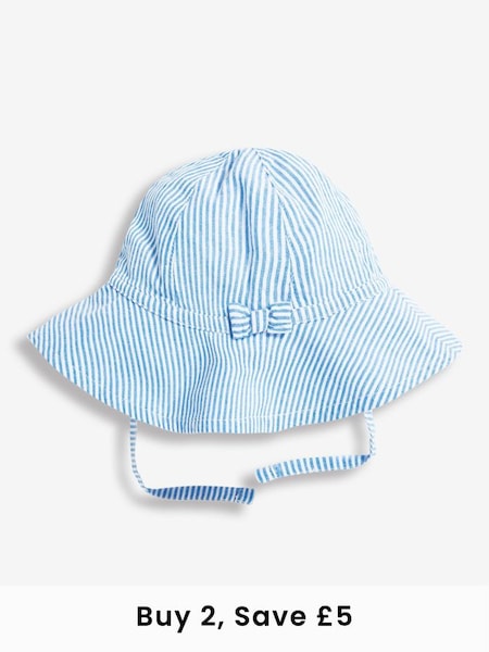 Floppy Sun Hat in Blue (D18285) | £12