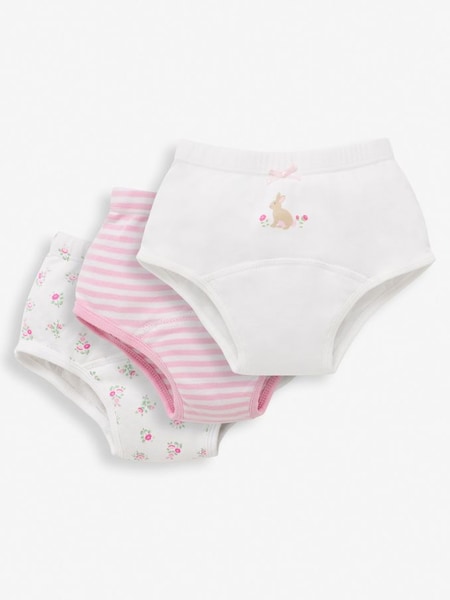 Bunny 3-Pack Girls' Training Knickers (D18323) | £16
