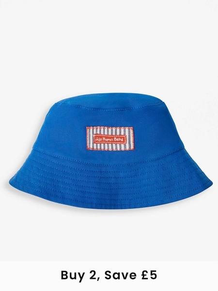 Twill Bucket Sun Hat in Cobalt (D18651) | £12