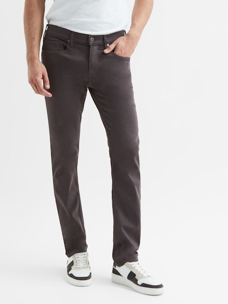 Paige Slim Fit High Stretch Jeans in Twilight Truffle (D24282) | £135