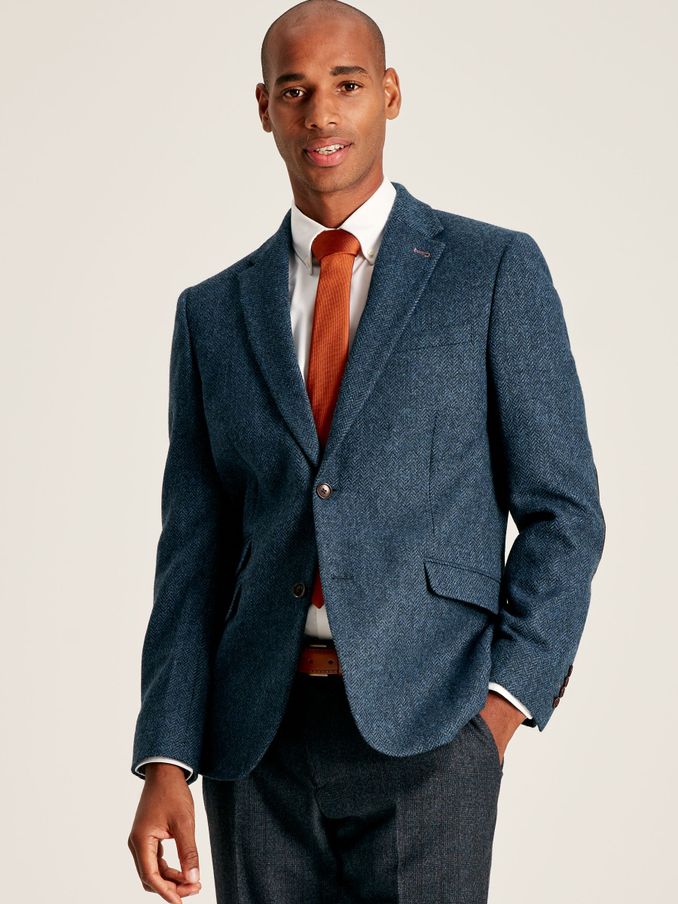 Joules grey tweed blazer shop