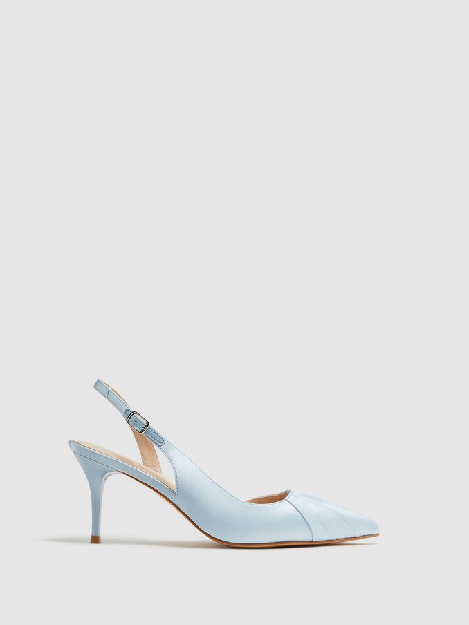 Baby blue court shoes uk clearance