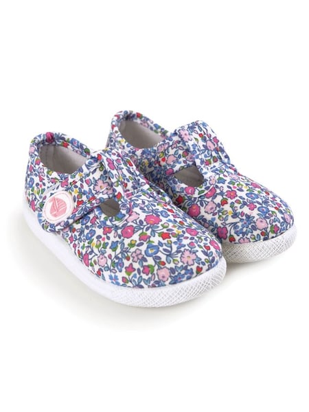 Summer Ditsy Girls' Canvas Summer Shoes (D55353) | £10