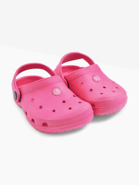 Fuchsia Kids' Summer Clogs (D55358) | £16
