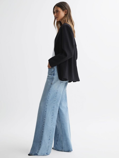 Good American Palazzo Jeans in Mid Blue (D60426) | £98