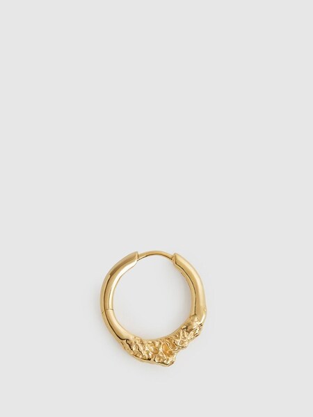 Maria Black Huggie Earring in Gold (D62355) | £40