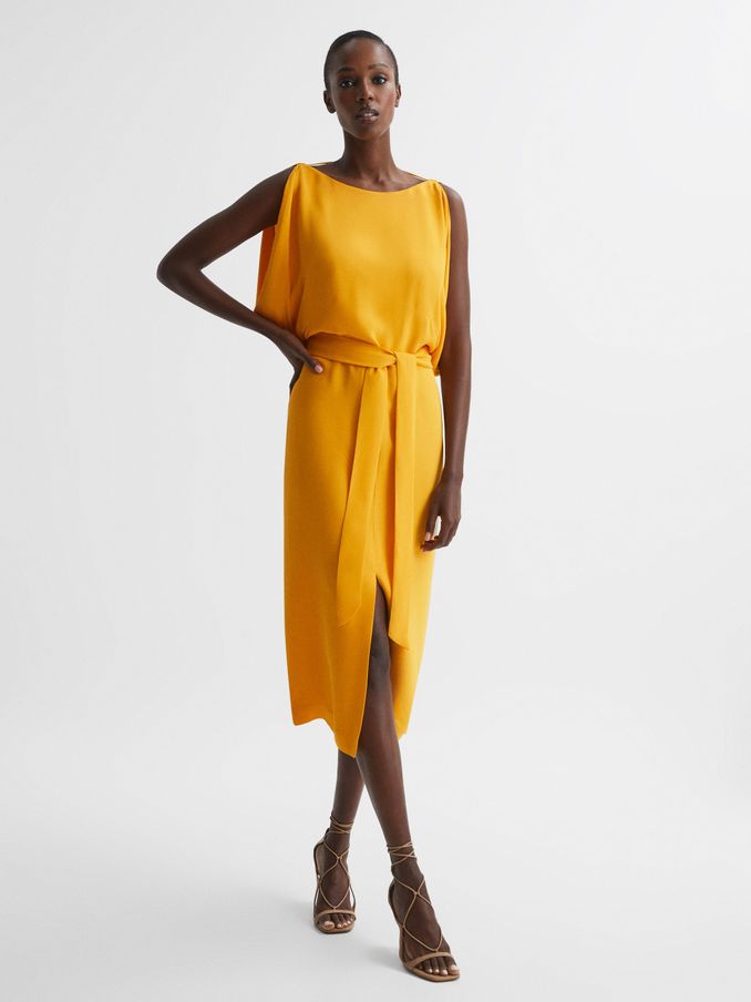 Misses yellow top dresses