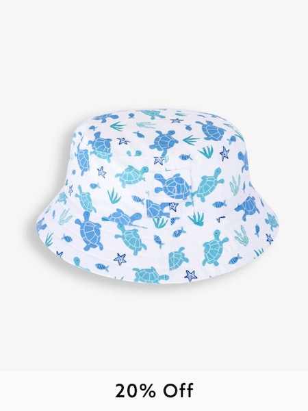 Blue UPF 50 Bucket Sun Hat (D78617) | £14
