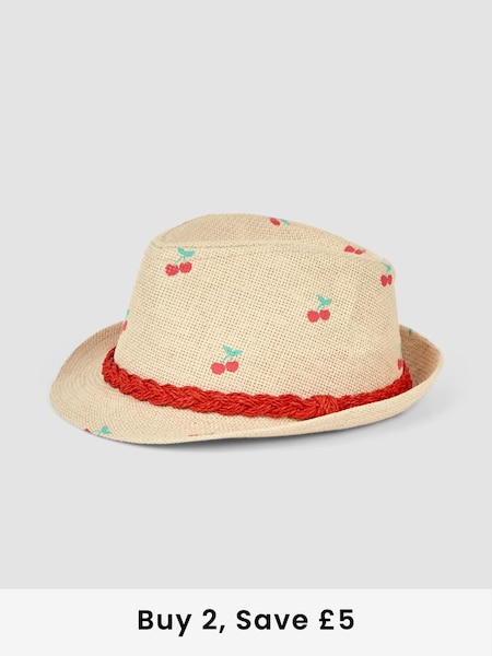 Neutral Trilby Hat (D83048) | £15