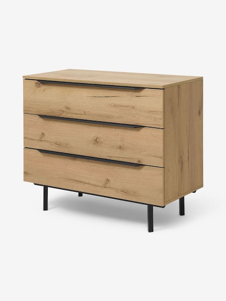 Damien Chest Of Drawers in Oak (D87288) | £275