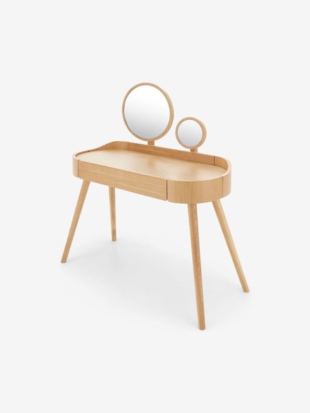 Odie Console Dressing Table in Oak (D87781) | £699
