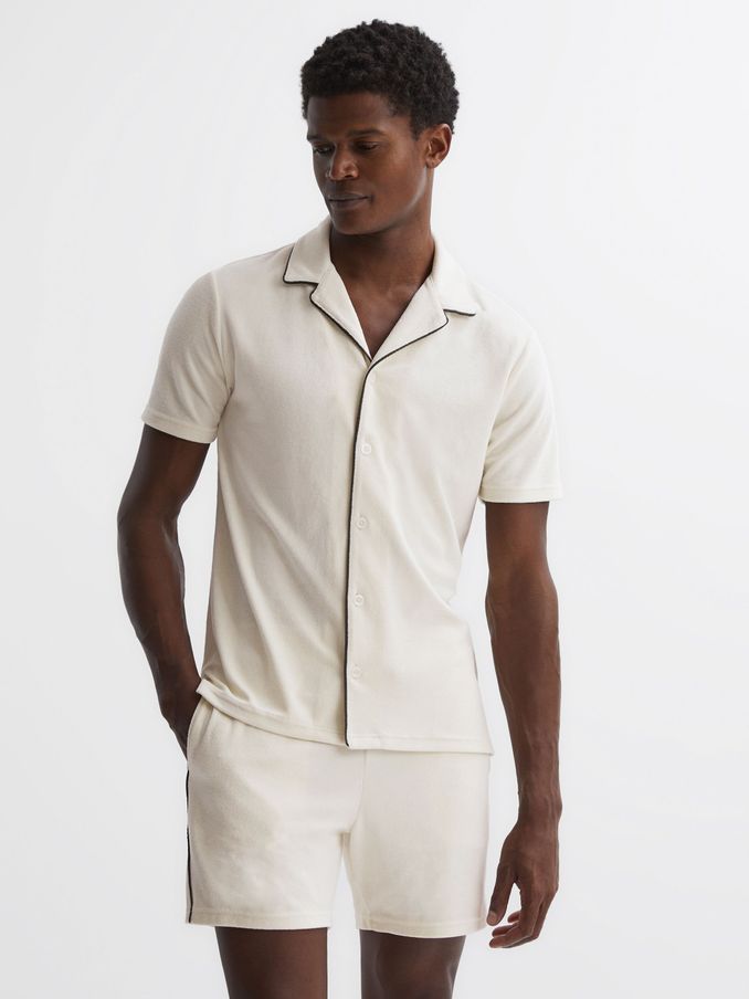 Mens co ord outlet shorts and shirt