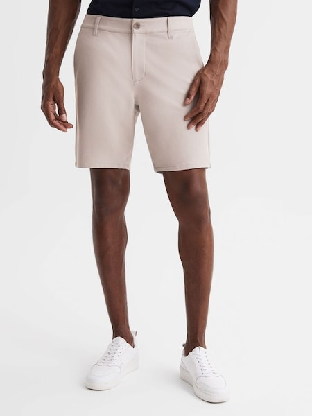 Paige Chino Shorts in Oyster (D98863) | £180