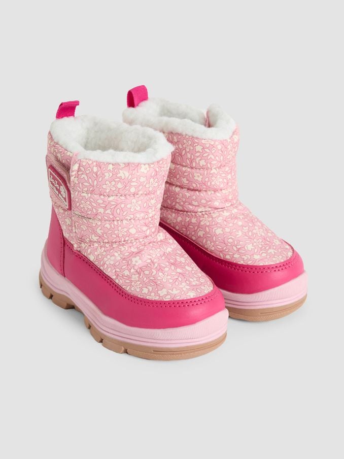 Pink baby work boots discount