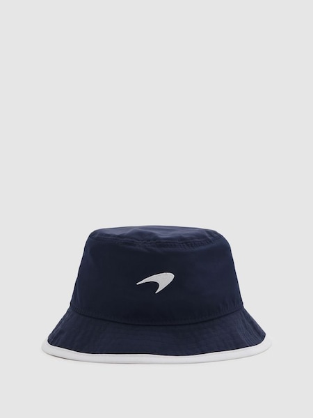 McLaren F1 Embroidered Bucket Hat in Navy (E04258) | £42