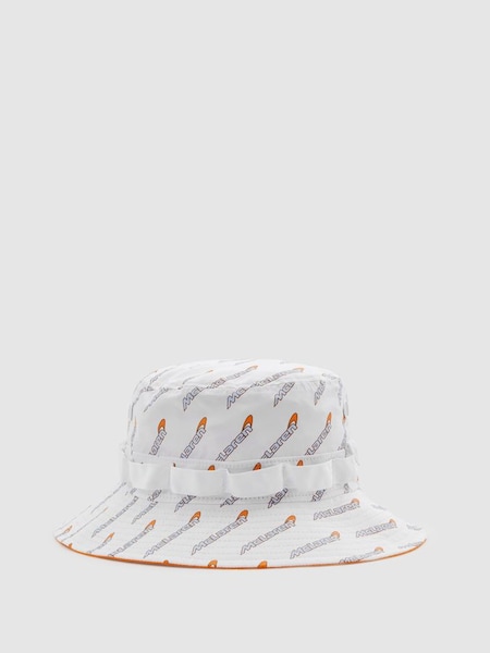 McLaren F1 Printed Bucket Hat in White (E04279) | £68
