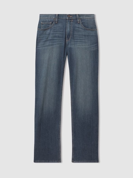 Paige Straight Leg Jeans in Birch Blue (E13745) | £230