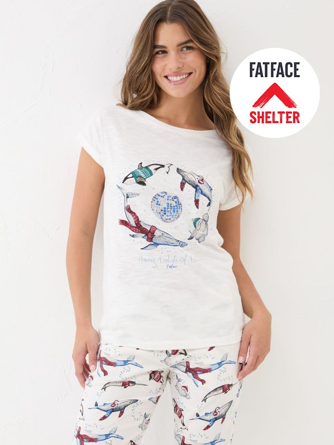 Fatface pyjama shorts 2025