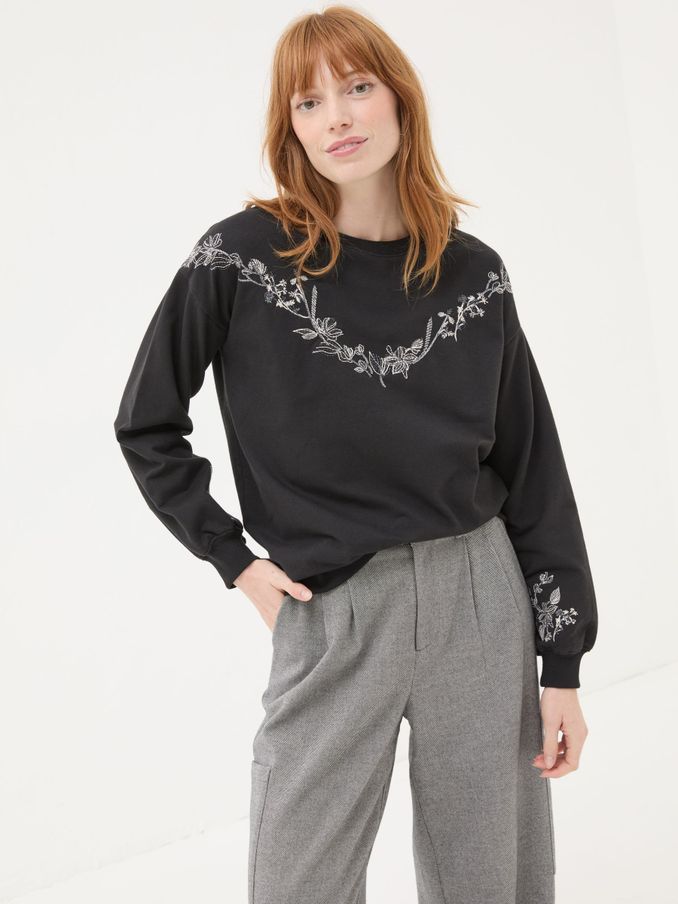 Women s Long Sleeve Sweatshirts Hoodies FatFace UK