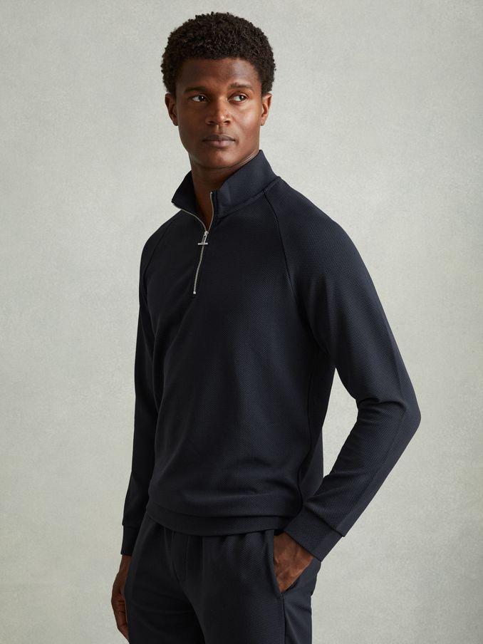 Mens Funnel Neck Sweatshirts Hoodies REISS