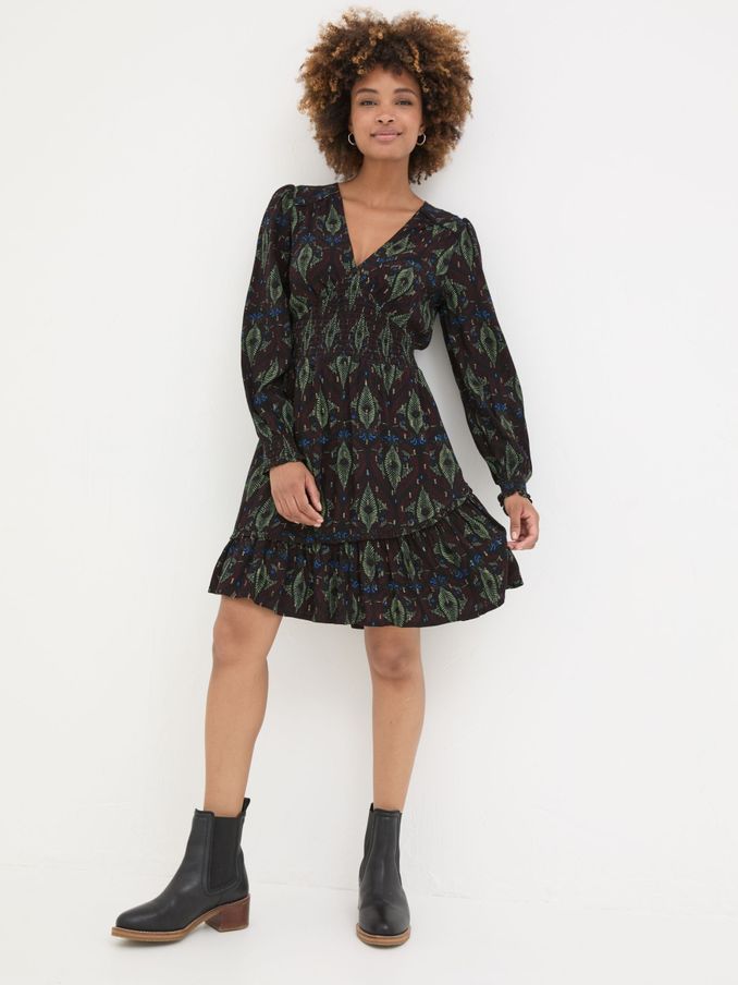 Multi Farah Decorative Dress E22567 75 Multi Farah Decorative Dress E22567 75