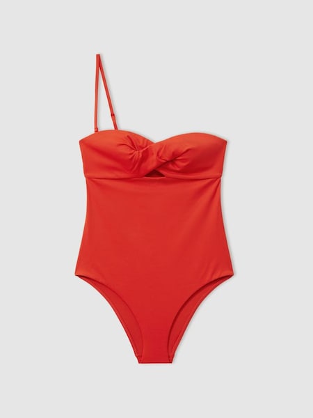 Bandau One Piece Red Underwear Bandeau Swimsuit (E26056) | £120