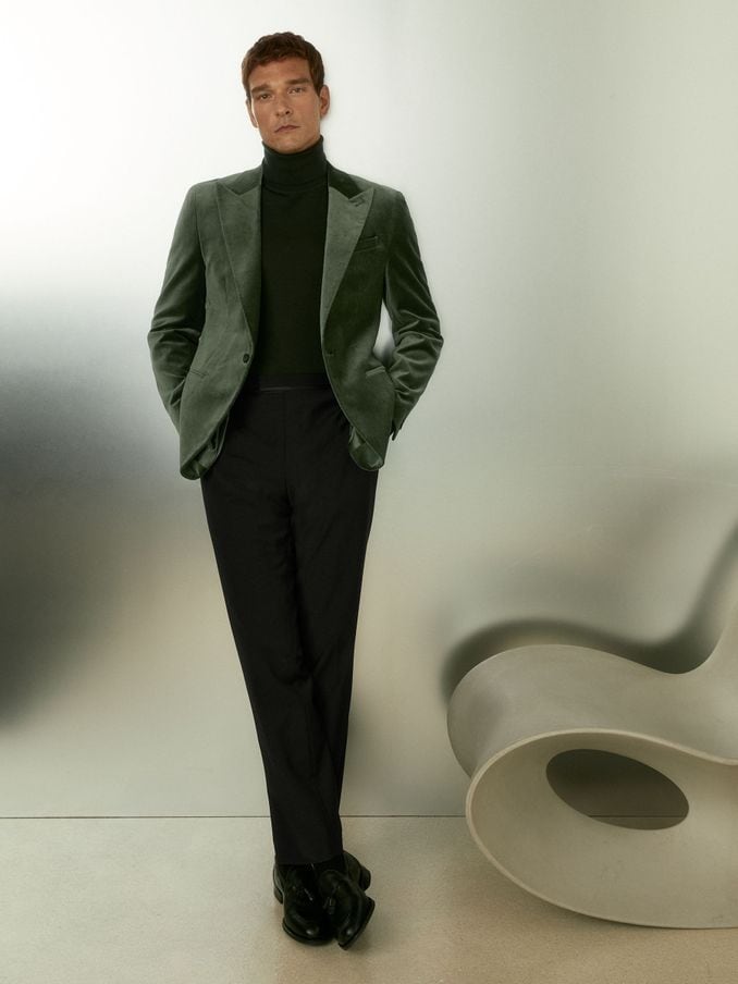 Green blazer mens uk sale