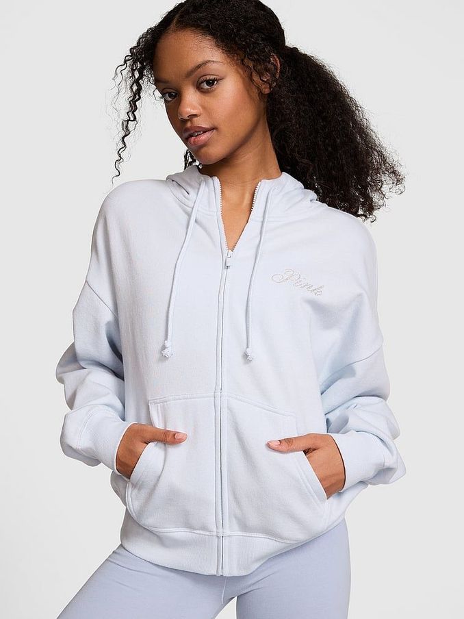 Pink and blue hoodie online