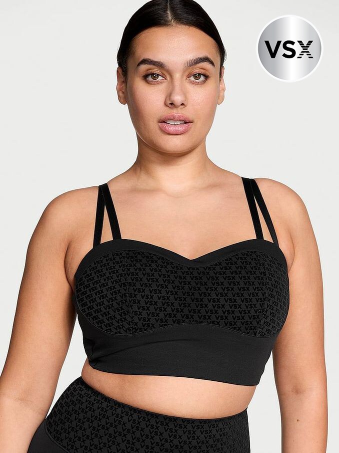 Buy Sports Bra Logo Vsx Online Victoria s Secret UK