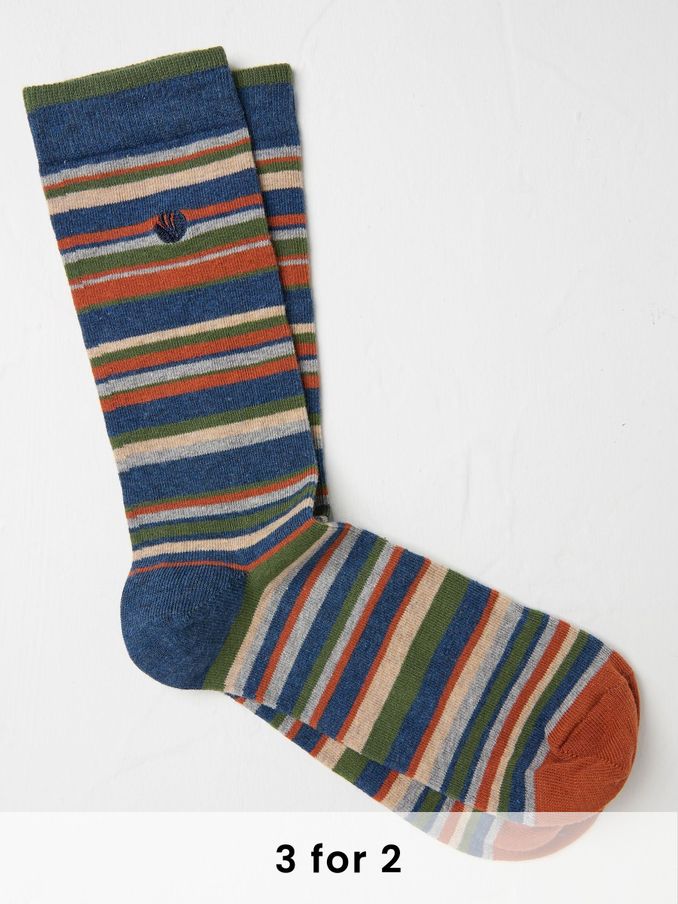 Fat face mens slipper socks store