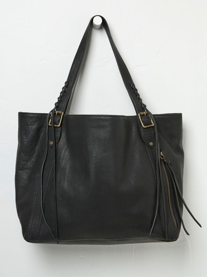 Fat face leather tote bag online