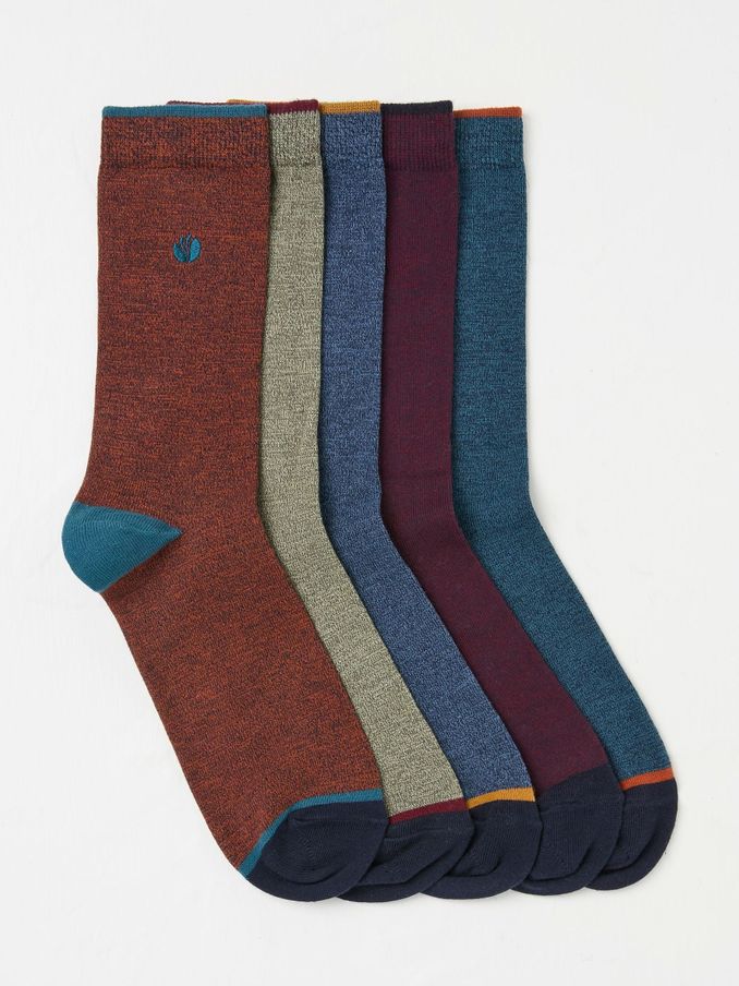 Fat face mens slipper socks deals