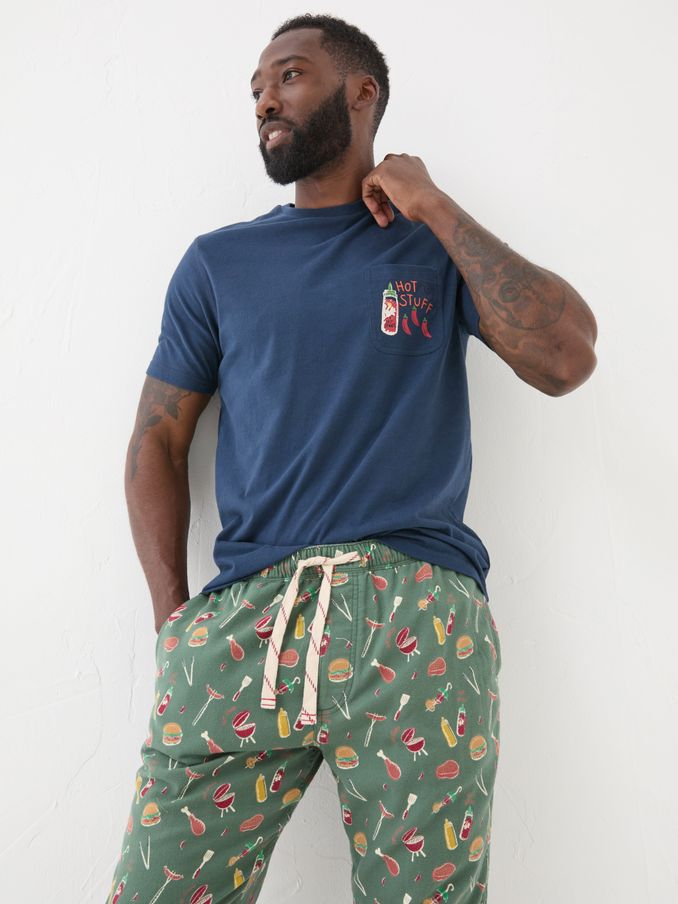 Buy Men s Pyjamas Plain Online Fatface UK