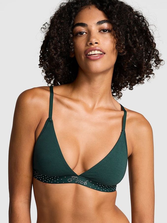Green Bralettes Lounge Bras Victoria s Secret PINK